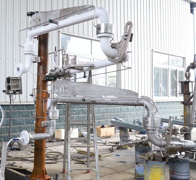 超低溫LNG裝卸車(chē)專(zhuān)用鶴管與普通型裝卸車(chē)鶴管的區(qū)別